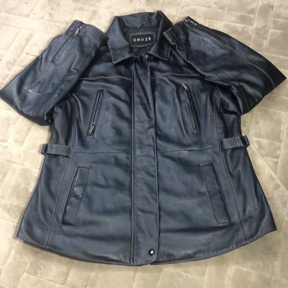 CRUZE leather jacket
